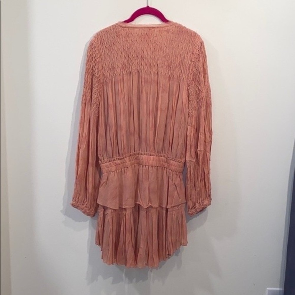 LoveShackFancy Smocked Popover Dress L - Picture 7 of 7